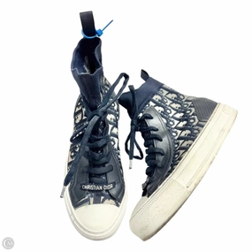 Shoes Luxury Designer By Dior In Navy, Size: 5 Torsion control Feather Light Long Distance