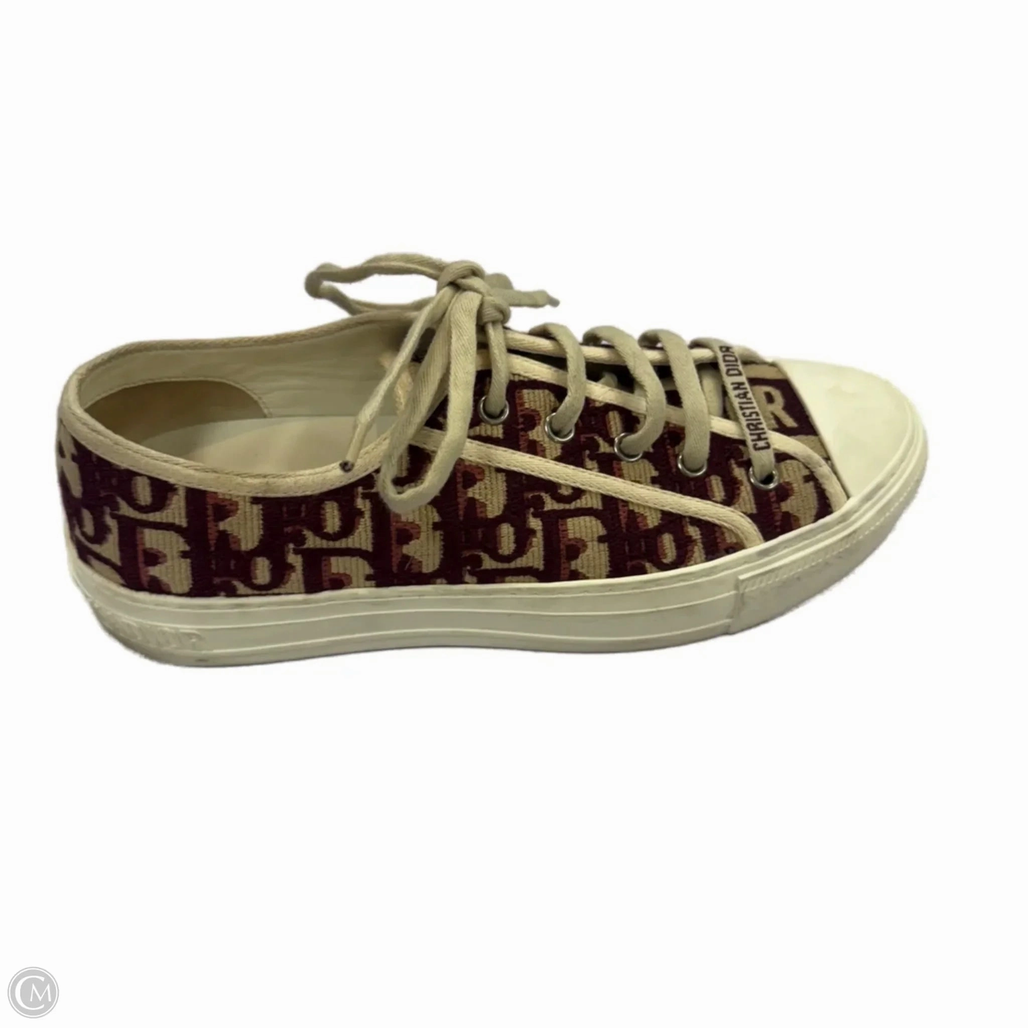 Photo Glam Shoes Luxury Designer By Dior In Red, Size: 9