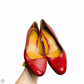 Shoes Luxury Designer By Fendi In Red, Size: 9 Joy Step