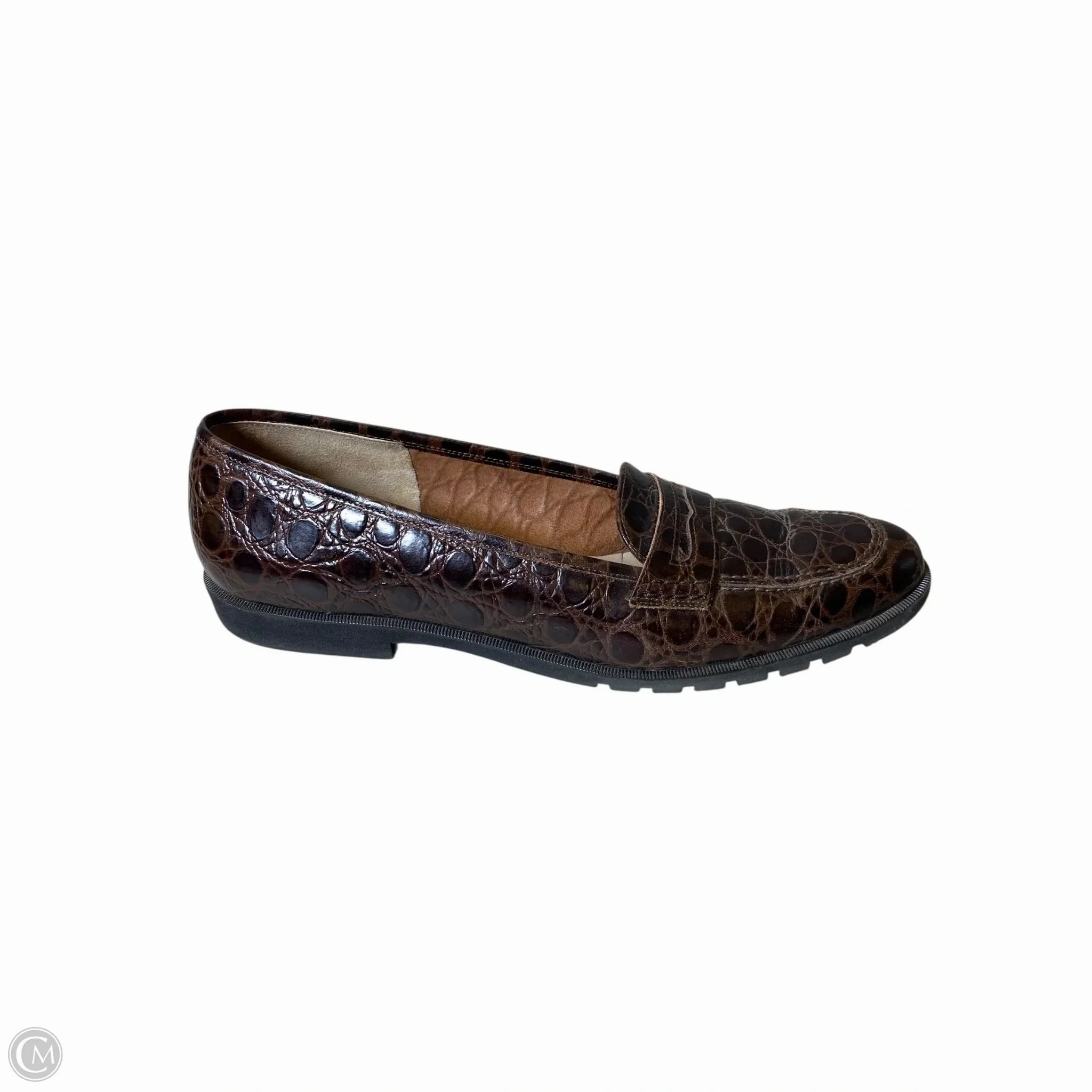 Shoes Luxury Designer By Ferragamo In Brown, Size: 10 Foam Lining Trail Running Vintage Love