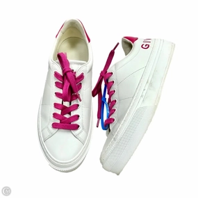 Shoes Luxury Designer By Givenchy In Pink & White, Size: 7 Daily Walk