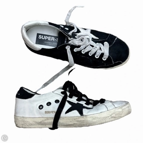 City Edge Rolling Motion Design Shoes Luxury Designer By Golden Goose In Black & White