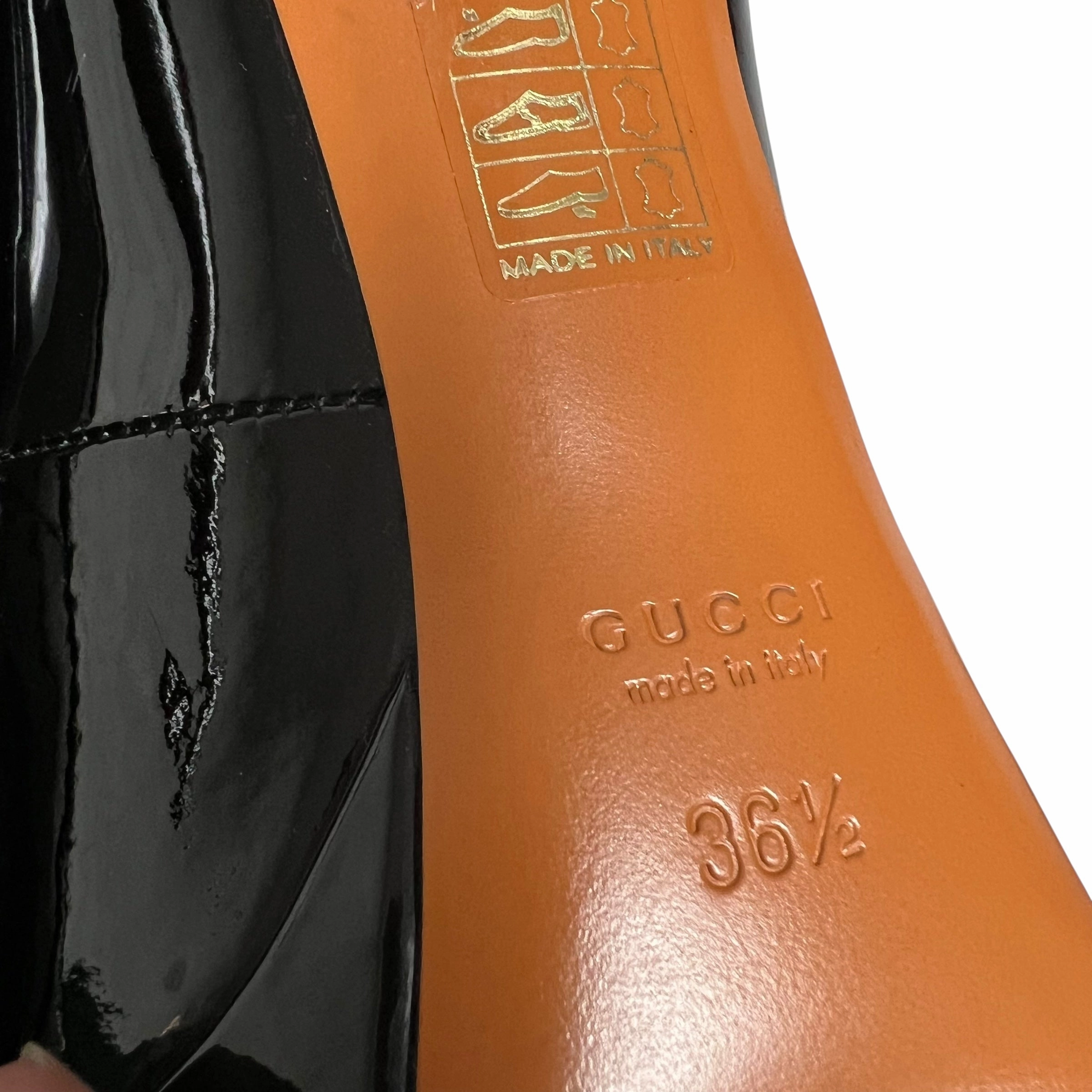 mesh construction Shoes Luxury Designer By Gucci In Black, Size: 6.5