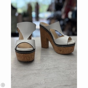 Peace Mood Shoes Luxury Designer By Jimmy Choo In White, Size: 5