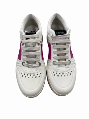 Shoes Luxury Designer By Jimmy Choo In White, Size: 6 Hero Walk