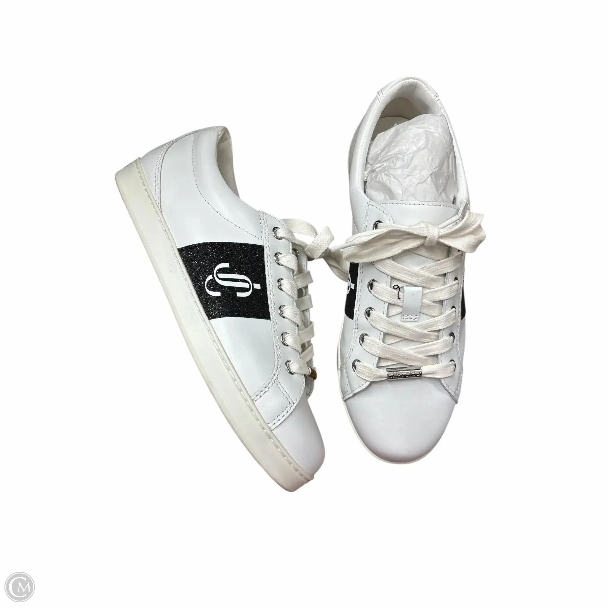 Shoes Luxury Designer By Jimmy Choo In White Game Edge Ventilated