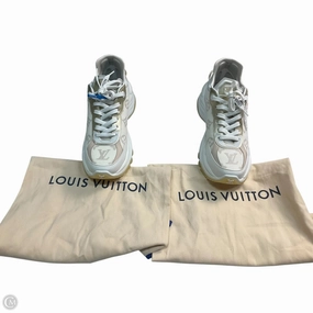 Shoes Luxury Designer By Louis Vuitton In White, Size: 9 Breathable Indoor Fitness