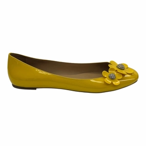 night walk Shoes Luxury Designer By Marc Jacobs In Yellow, Size:9