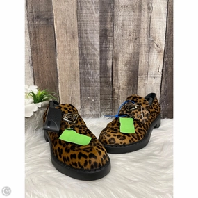 Shoes Luxury Designer By Prada In Animal Print, Size: 8.5 Beach Vibe Fresh Tone