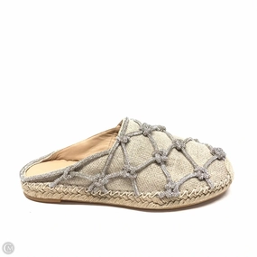 Impact Resistant Sole Shoes Luxury Designer By Valentino-garavani In Beige, Size: 5