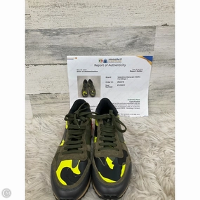 Brave Walk Shoes Luxury Designer By Valentino-garavani In Camouflage Print, Size: 8.5