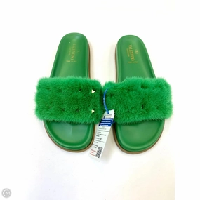 Shoes Luxury Designer By Valentino-garavani In Green, Size: 11 Work