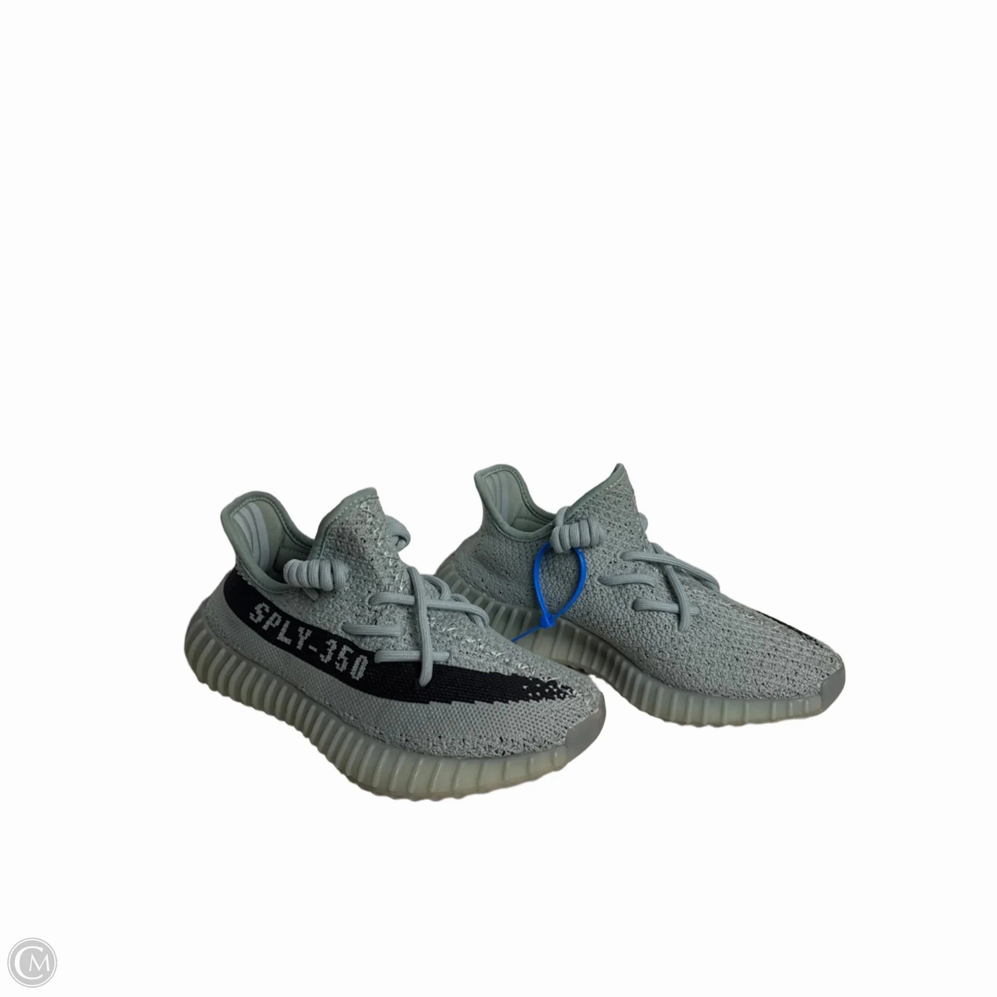 School Style Ankle wrap Shoes Luxury Designer By Yeezy In Green, Size: 6