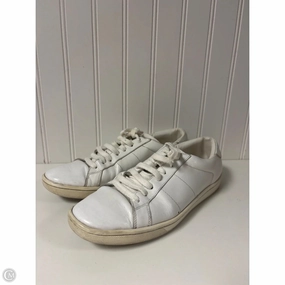 Dance Fit Comfort toe Shoes Luxury Designer By Yves Saint Laurent In White, Size: 7