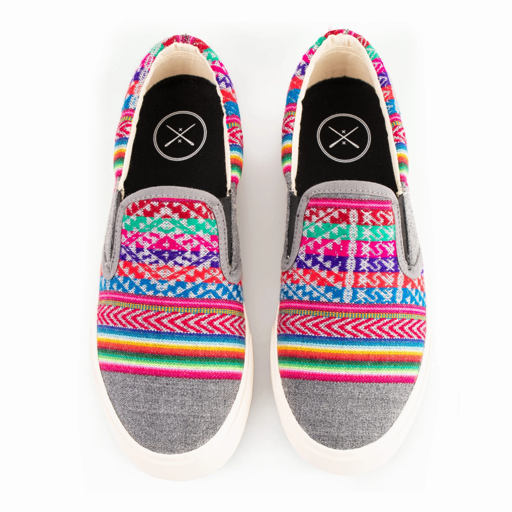 Calm Texture Slate Slip On