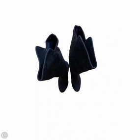 material Boots Designer By Stuart Weitzman In Black, Size: 10