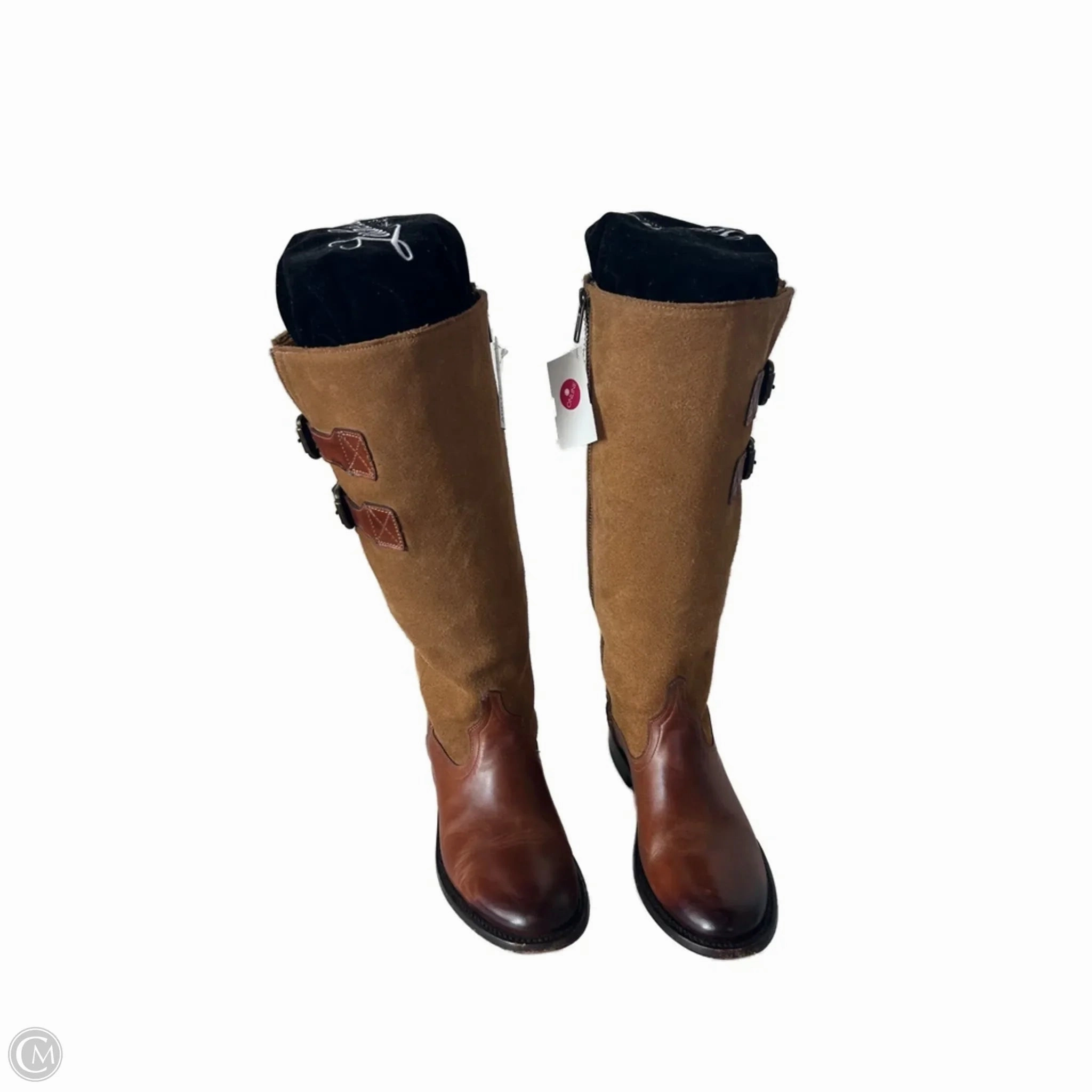 Lift Up Shank Boots Western By Lucchese In Brown, Size: 7