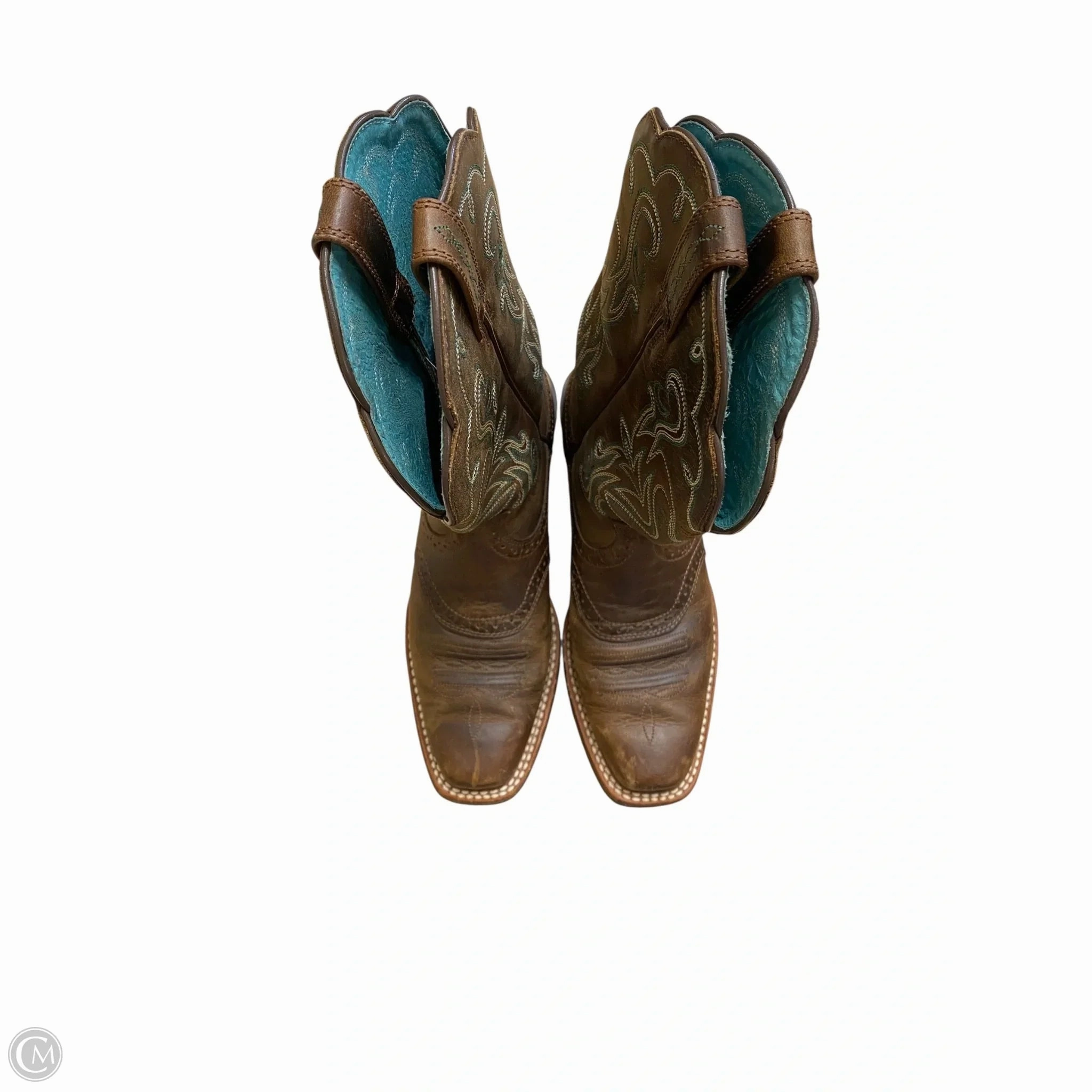 Comfort Lining Active Nomad Boots Western By Ariat In Brown, Size: 5.5