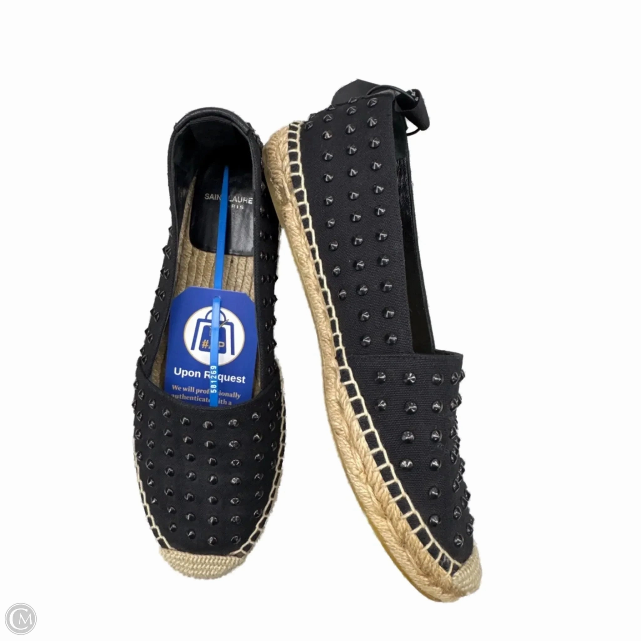 Shoes Luxury Designer By Yves Saint Laurent In Black, Size: 7.5 Joint Care Anatomical Contour Design