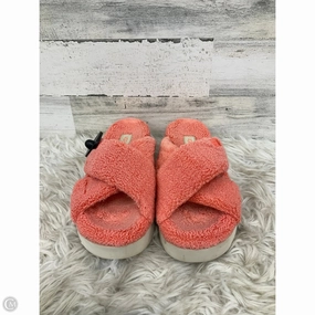 Slippers Designer By Ugg In Coral Comfort Platform Concert Mood