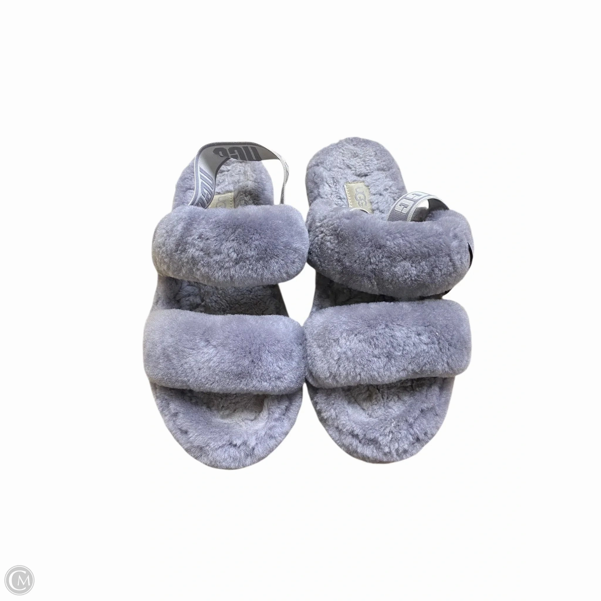 Slippers Designer By Ugg In Grey, Size: 7 Move Light