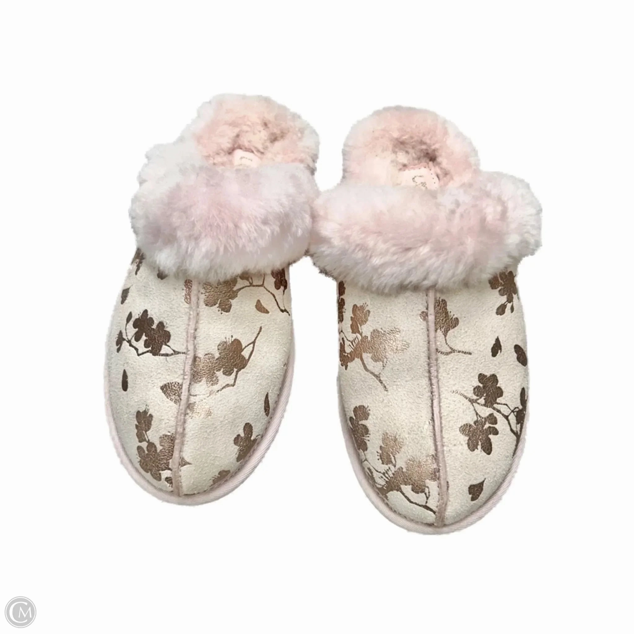 Young Mood Slippers Designer By Ugg In Pink, Size: 6