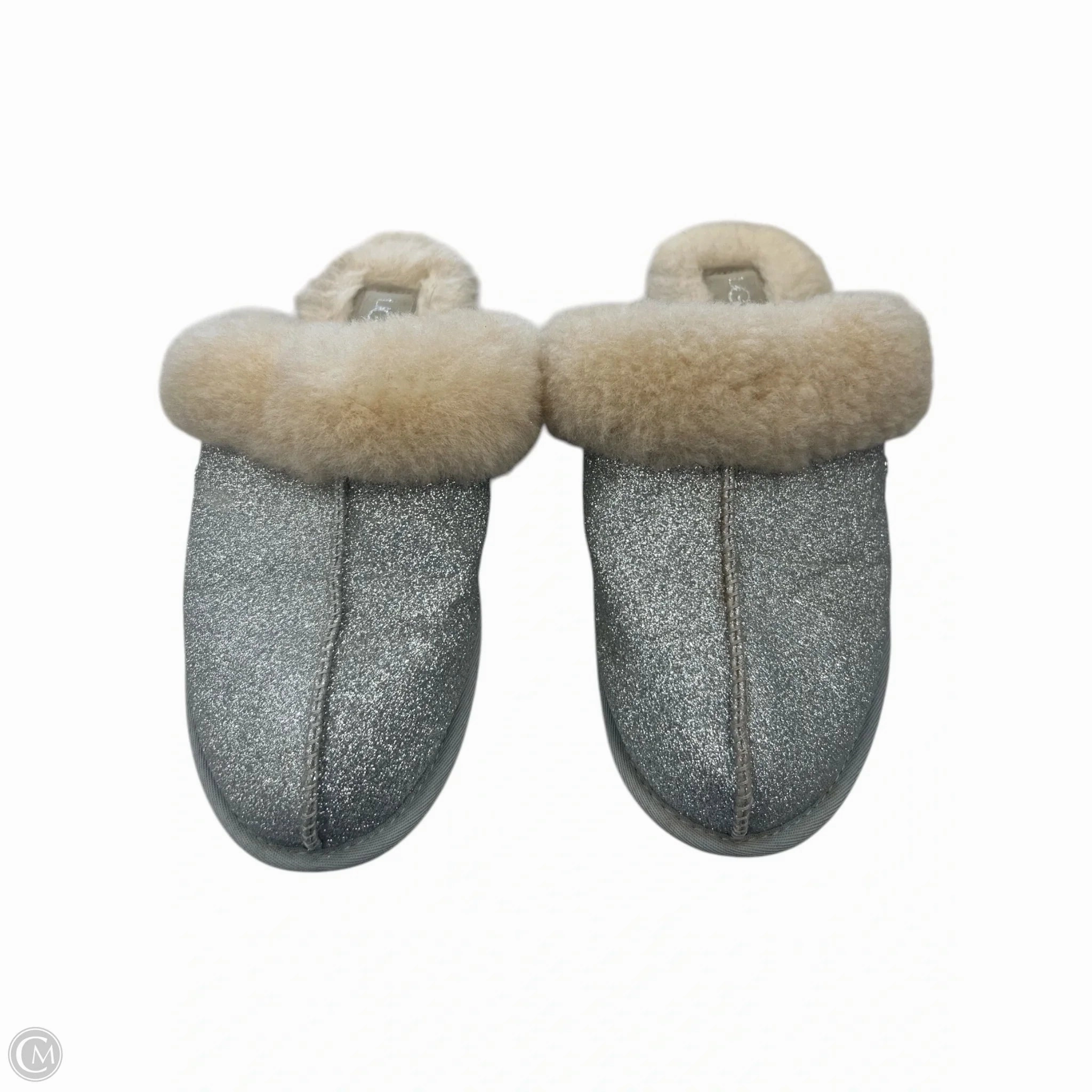 Slippers Designer By Ugg In Silver Rain Guard
