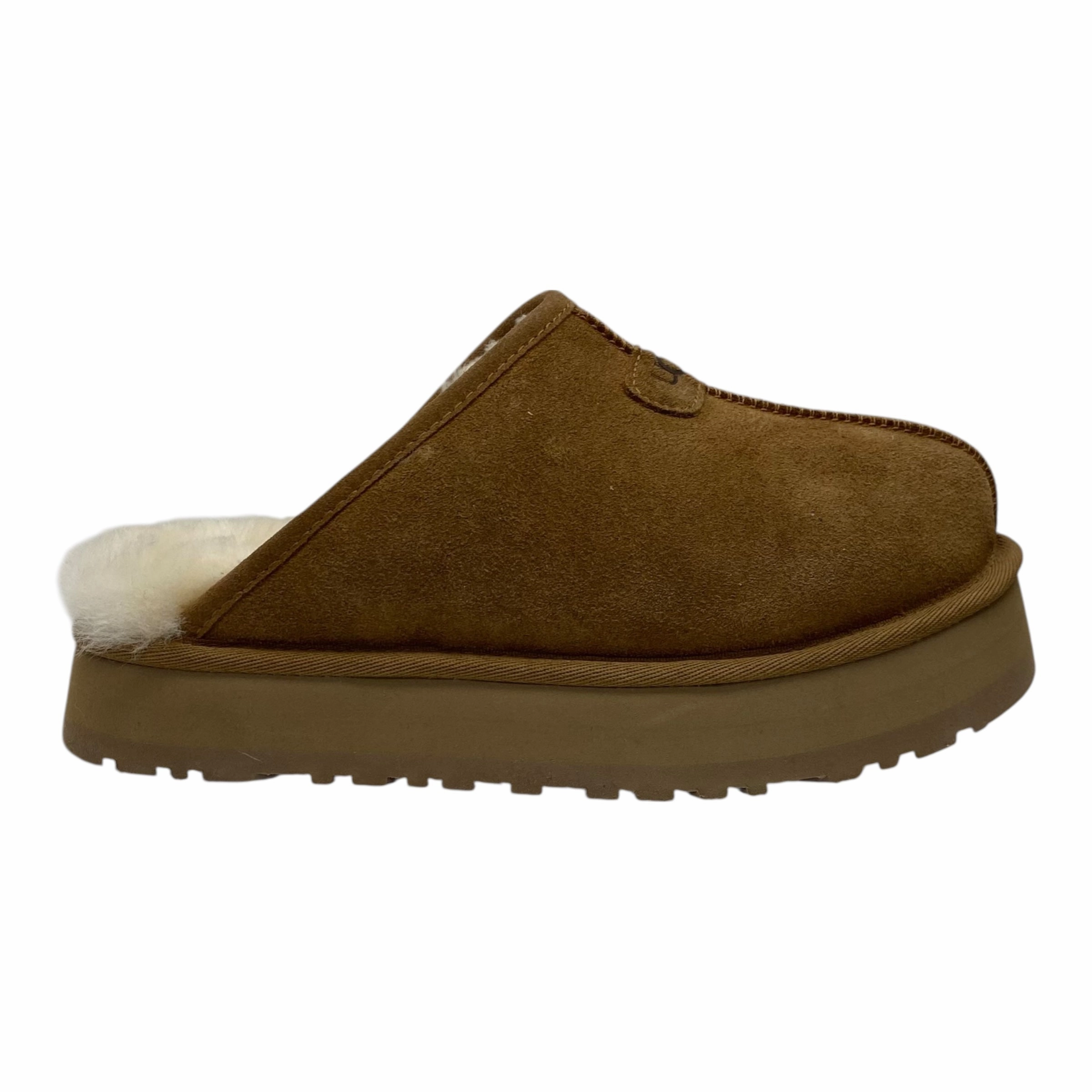 Street Glow Queen Fit Slippers Designer By Ugg In Tan, Size:7