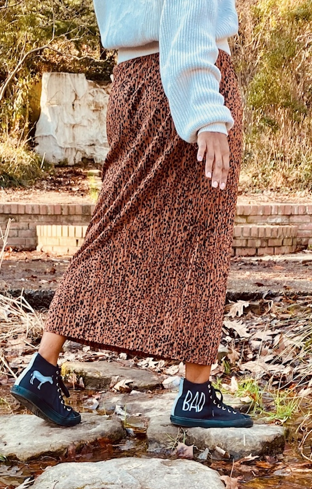 Distinctive flair Everyday Casual BADass - Black High Top