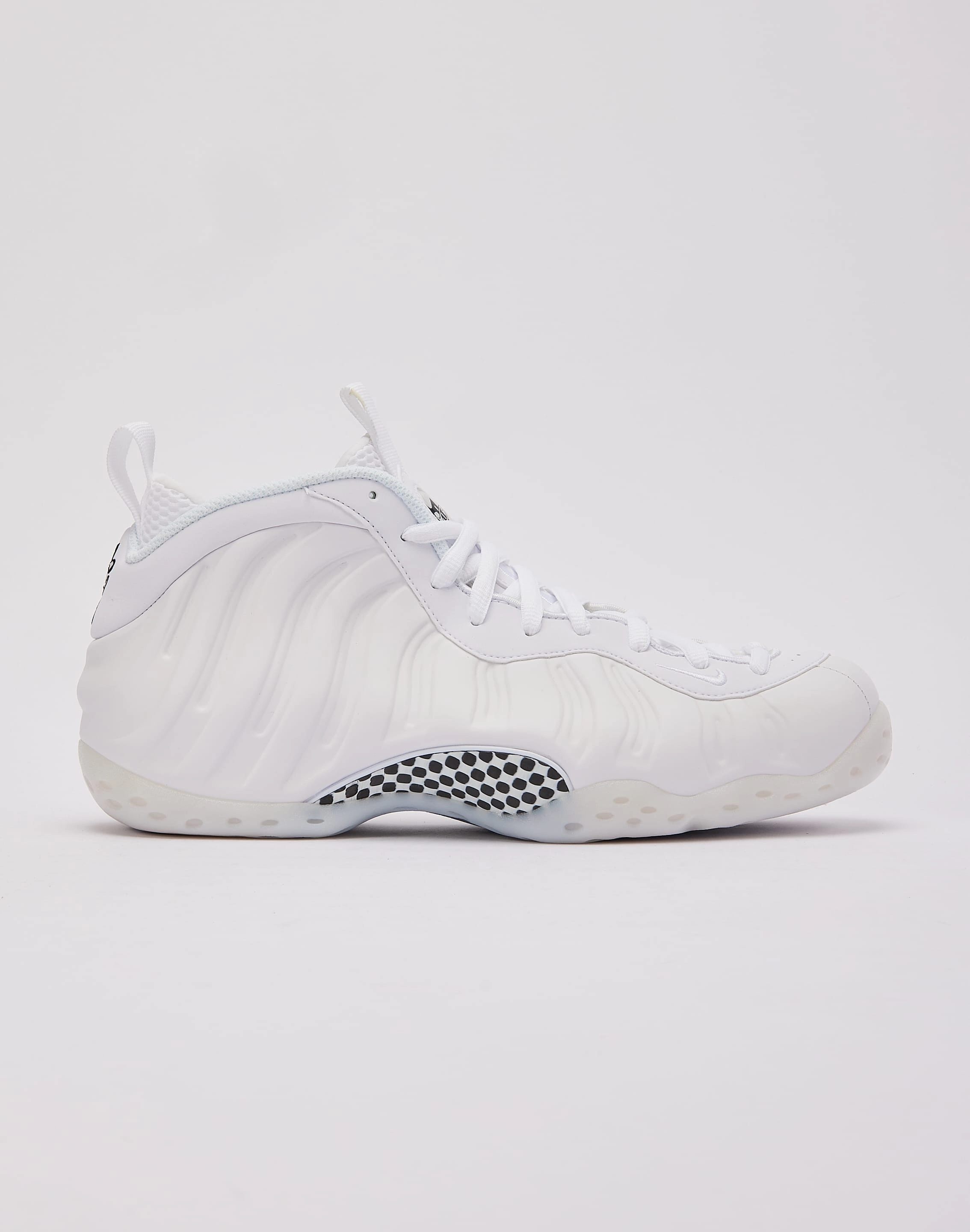 Mesh Flexible Rocker Sole Nike Air Foamposite One 'Triple White'