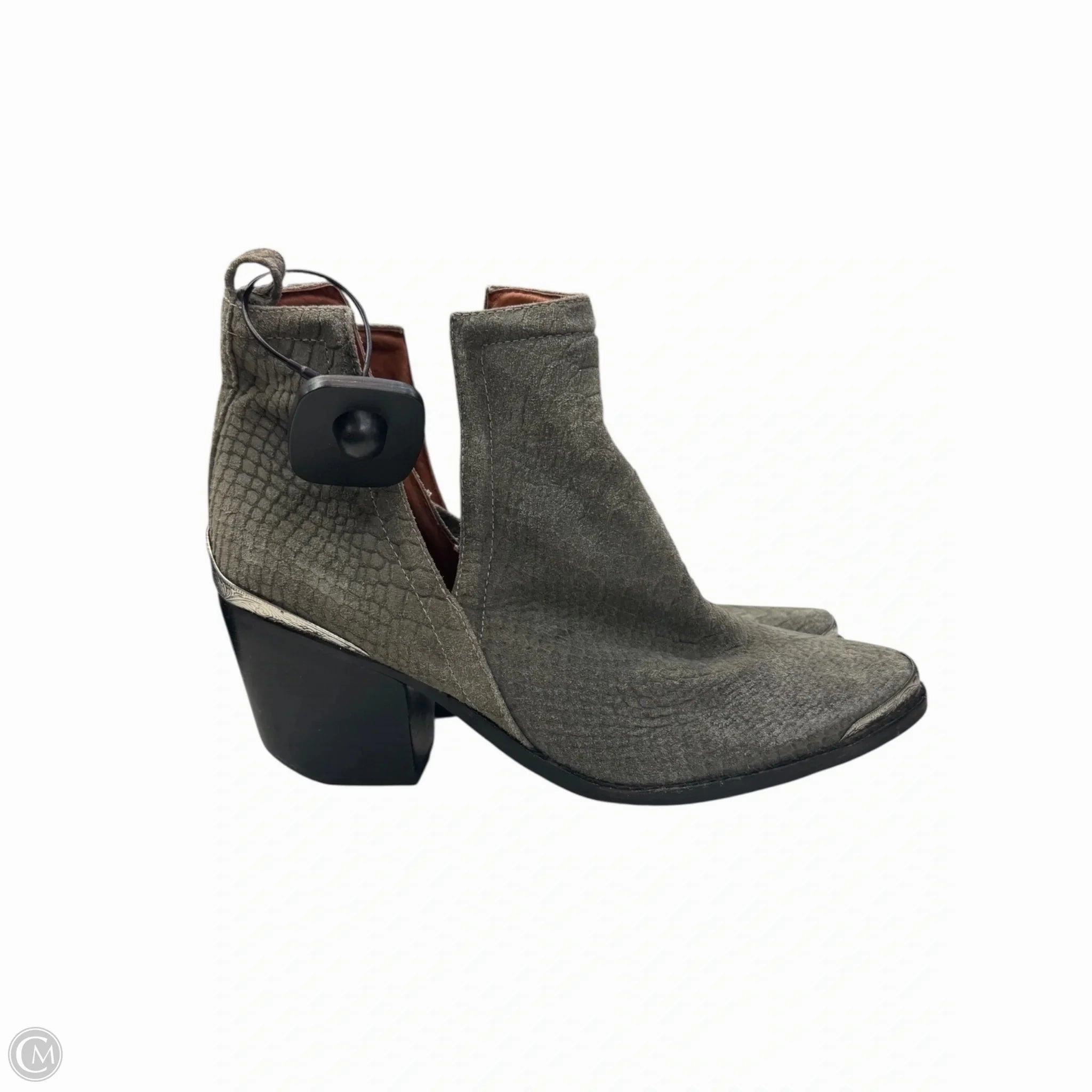 Boots Western By Jeffery Campbell In Grey, Size: 9 Year Round