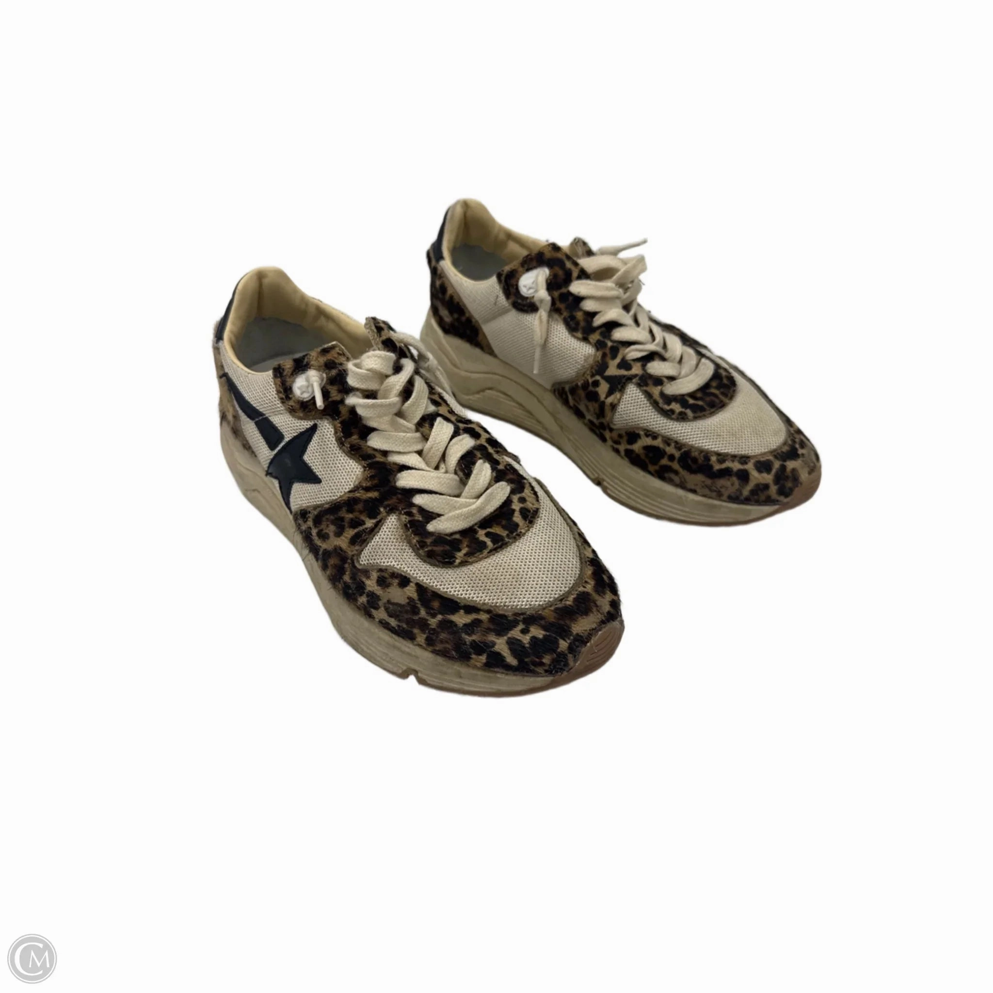 Year long Travel Light Golden Goose Running Luxury Designer Trainers, Size: 9 (39)