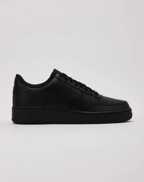 Nike Air Force 1 Low 'Black Carbon Fiber' Curve Hug Comfortable Design