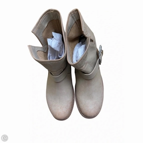 Boots Designer By Frye In Tan, Size: 8 Satin Glow