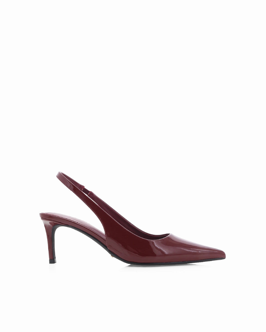 Open Toe Design Iconic design OSKANNA - CHERRY RED PATENT