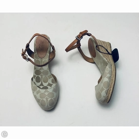 Shoes Designer By Coach In Brown, Size: 11 Comfort Platform