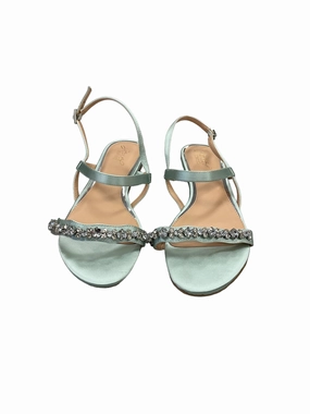Sandals Designer By Badgley Mischka In Mint, Size: 10 Toe box Cyber Mode