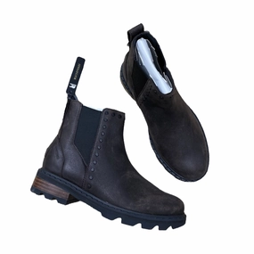 Boots Ankle Flats By Sorel Designer  Size: 7 Cool Tone Velvet Rich