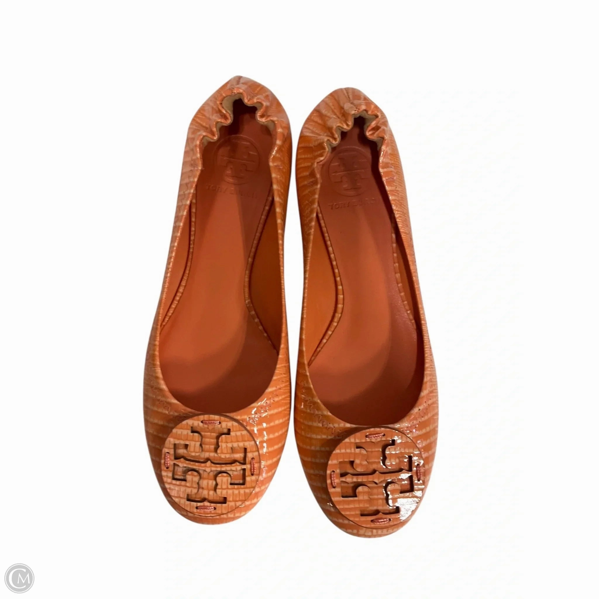 Shoes Designer By Tory Burch In Orange, Size: 7.5 High Rebound Midsole Ocean Walk