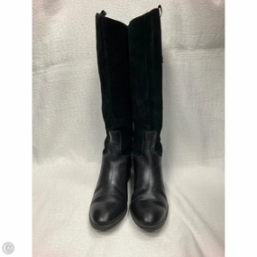 Boots Knee Flats By Sam Edelman In Black, Size: 7.5 Practical Build All Season