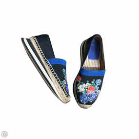 Shoes Designer By Tory Burch In Floral Print, Size: 7 Soft Interior