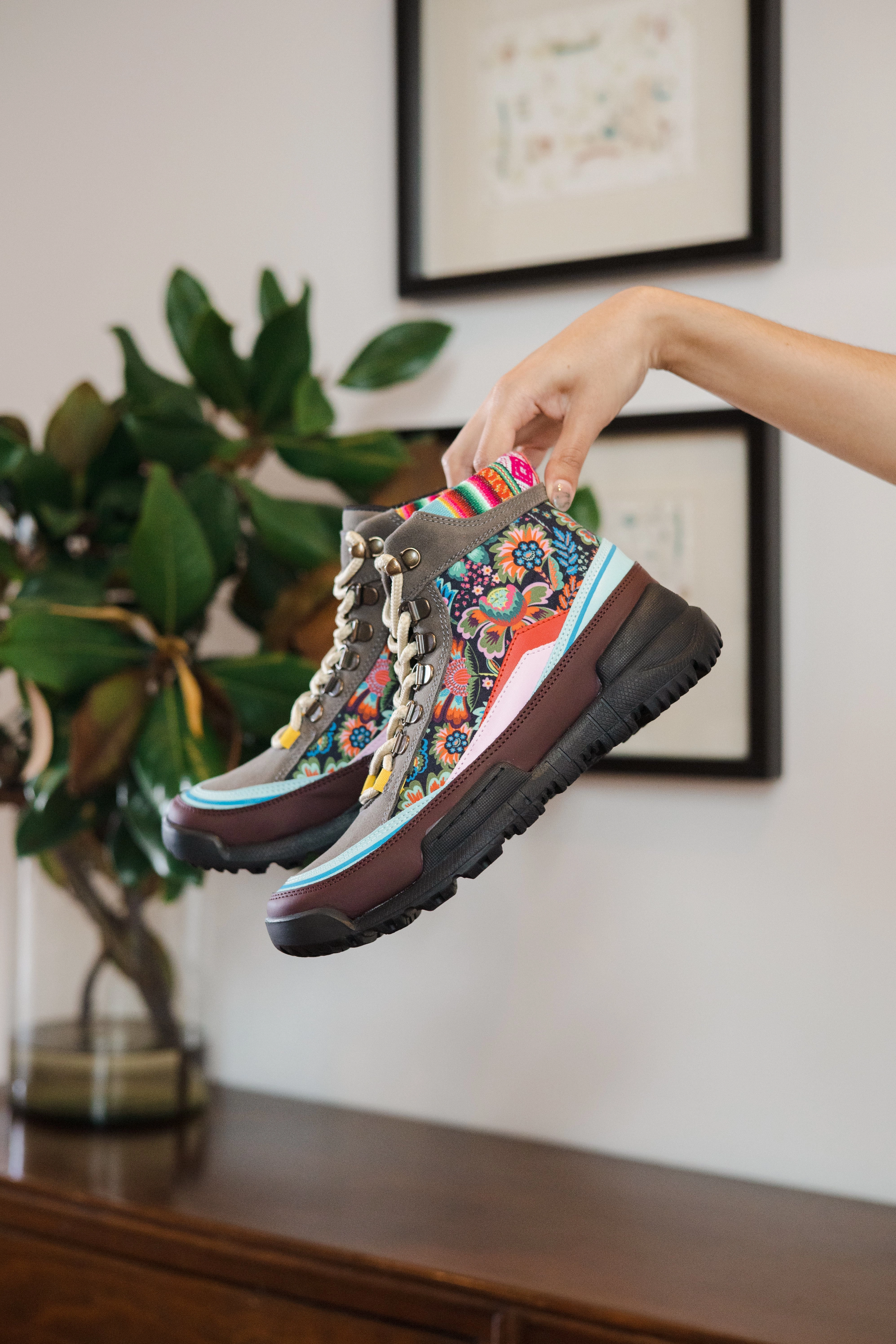 Saras - Vegan Trekk Boot Multi-Season Wear Eco Material Morning Walk