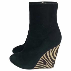 Boots Designer By Giuseppe Zanotti In Animal Print, Size:9.5 Fight Mode Young Mood