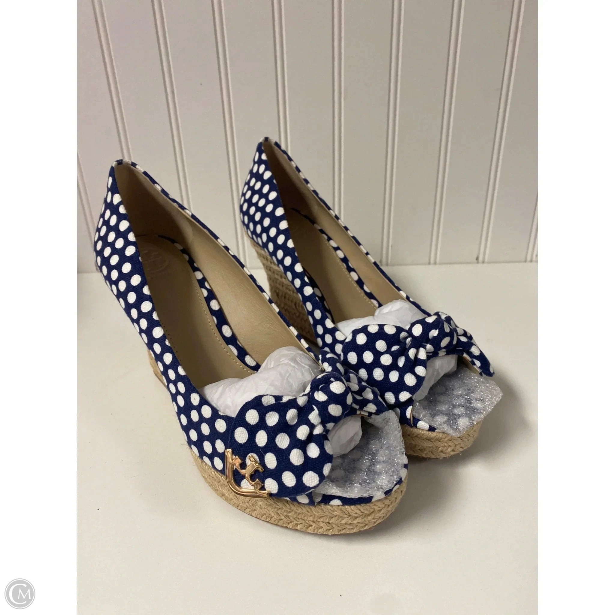 Shoes Designer By Tory Burch In Polkadot Pattern, Size: 7.5 Park Step