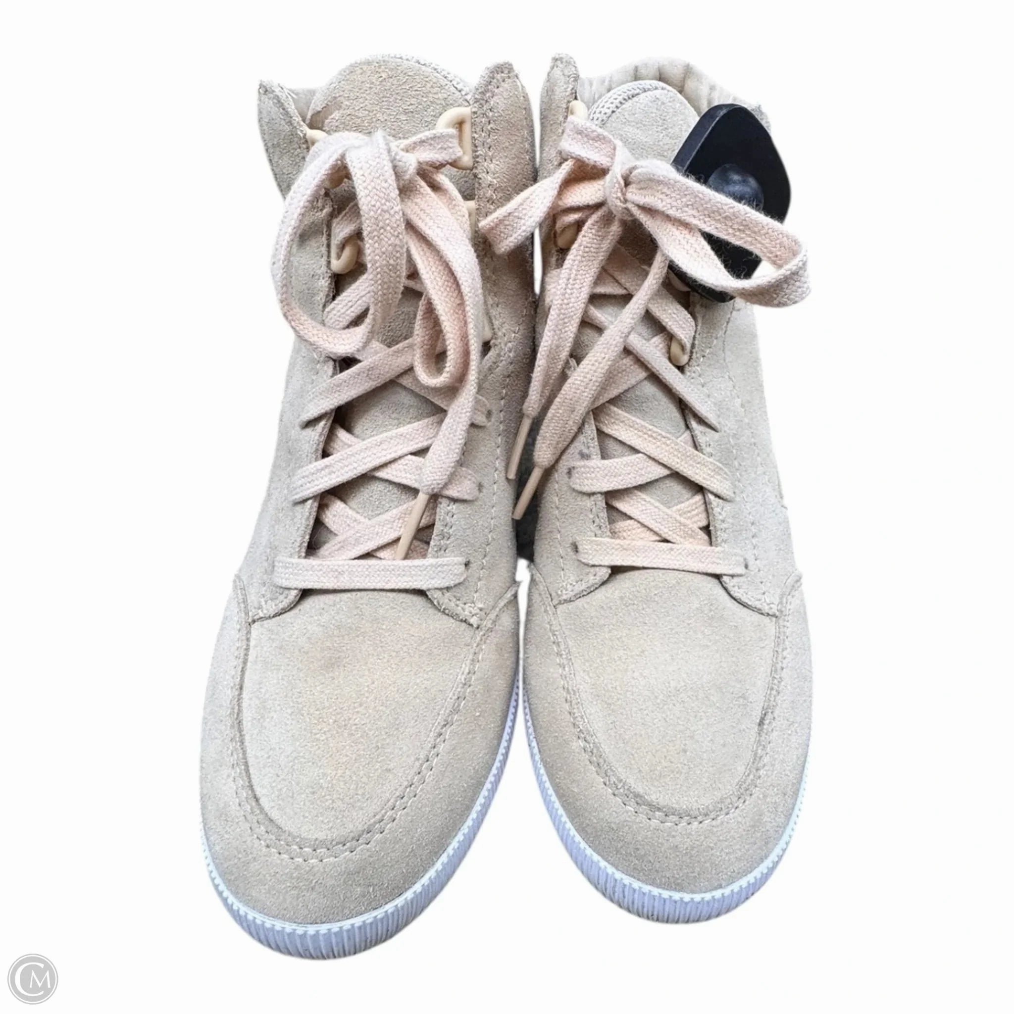 Ergonomic Footbed Shape Boots Designer By Sorel In Beige, Size: 6