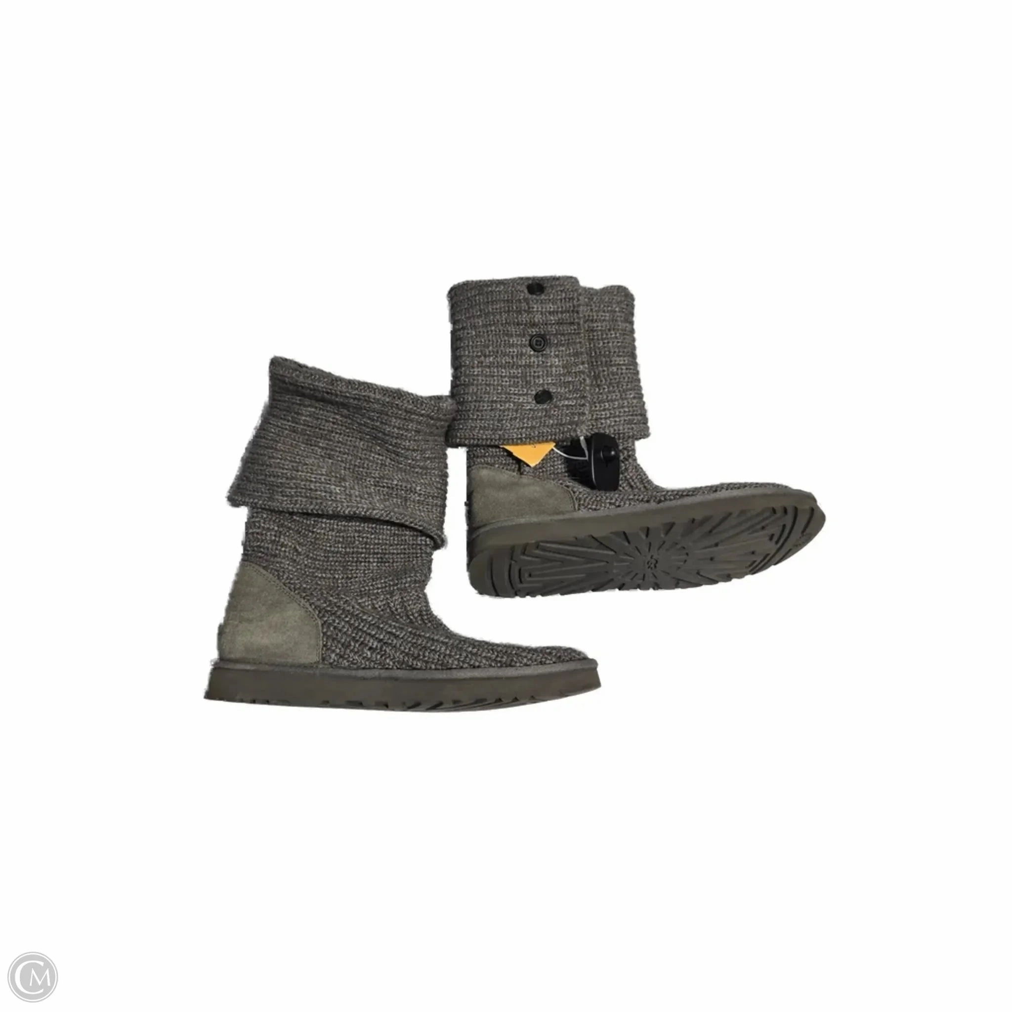 Coastal vibe Shoes Designer By Ugg In Grey, Size: 11