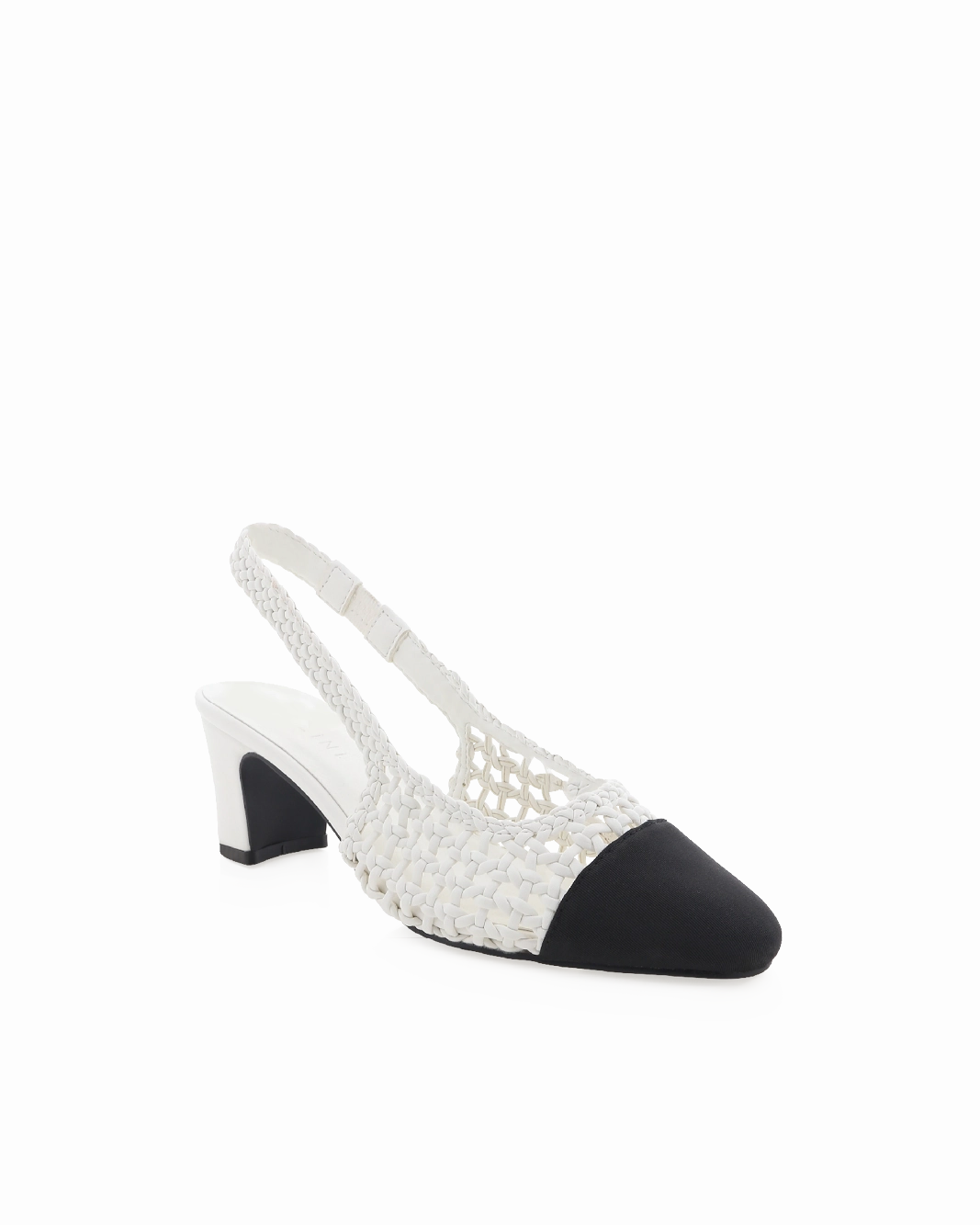 FLORIS - WHITE-BLACK GROSGRAIN Fancy Finish