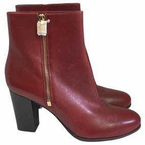 Boots Designer By Michael Kors In Red, Size:11 Star Edge