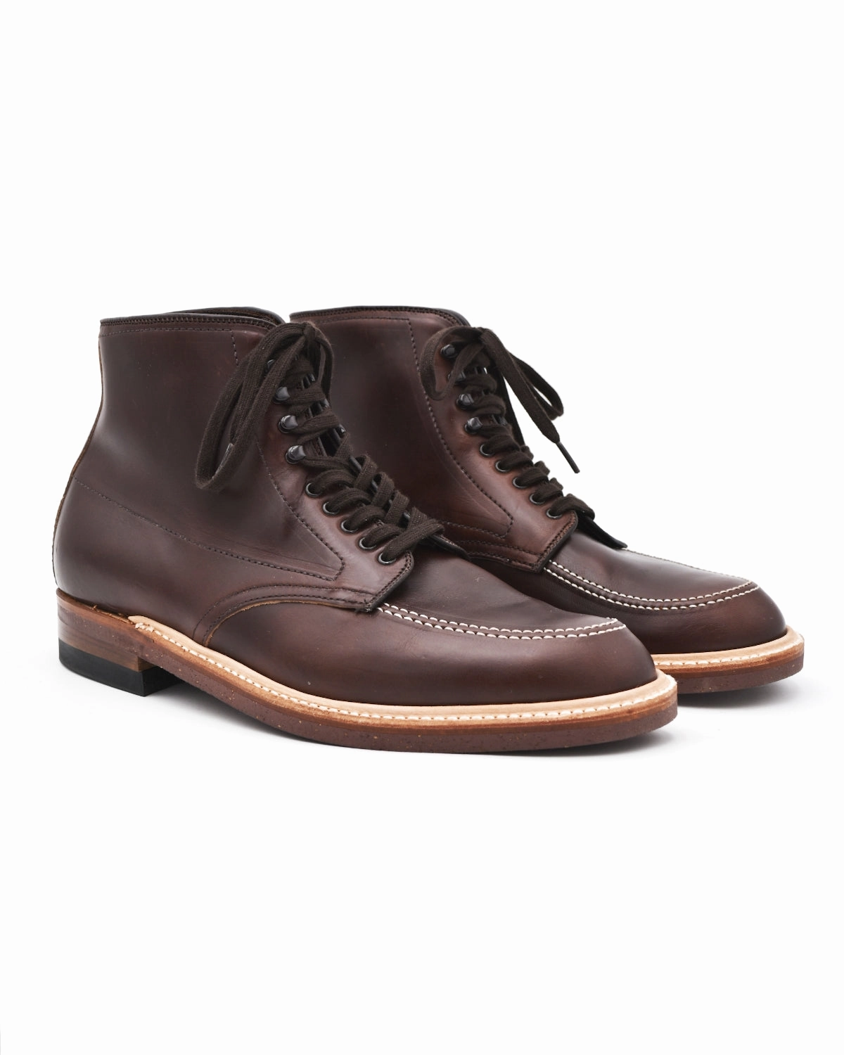 Alden 403 Brown Chromexcel Indy Boot Wide Base Supportive structure