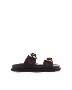 Model Step THERESA - DARK CACAO SUEDE